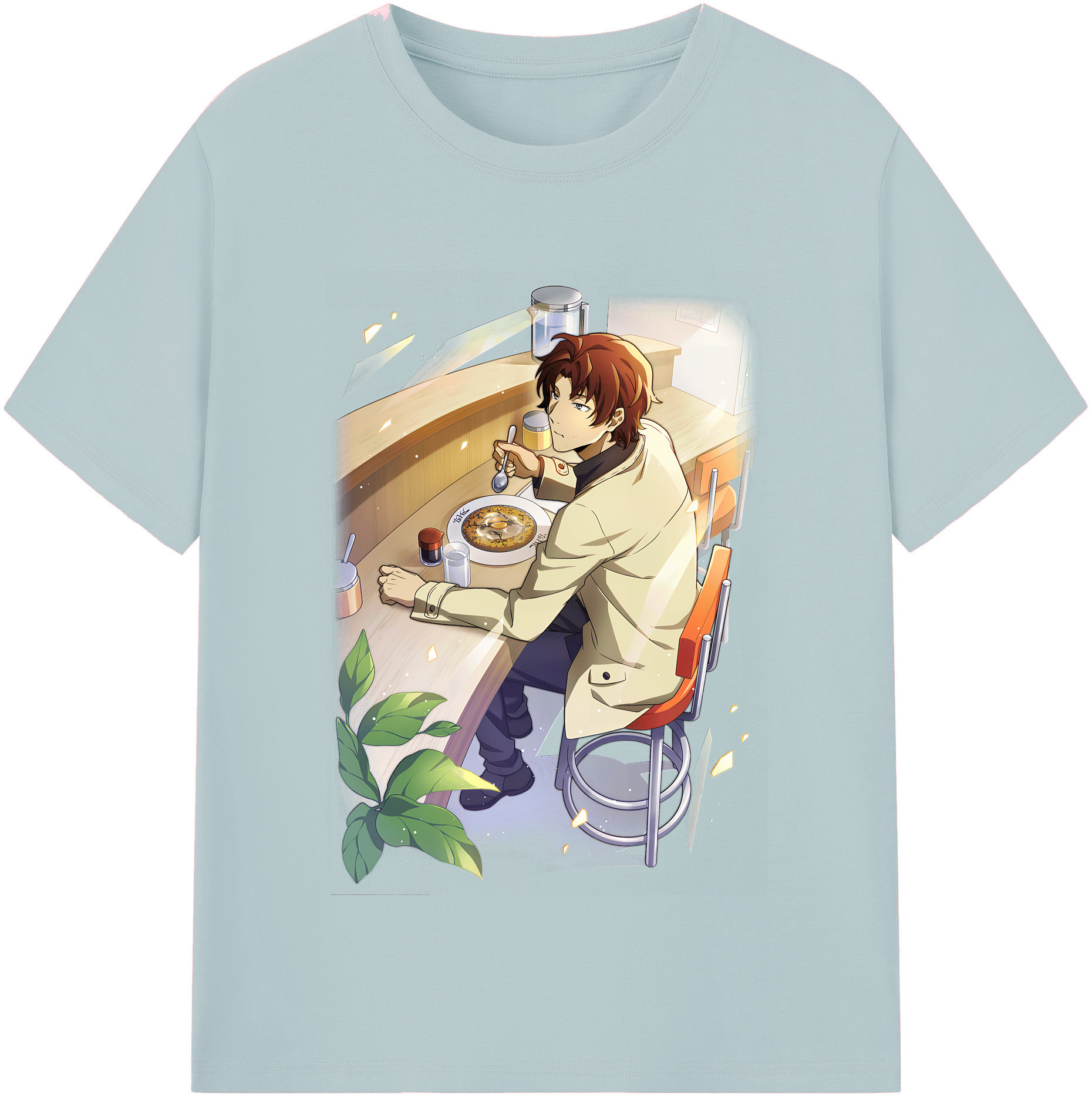 （画像用） 文豪ストレイドッグス Bungo Stray Dogs 綿100％半袖Tシャツ（フロントプリント）